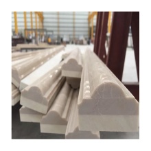 Beige Marble Skirting Border Thick Stone Lamination