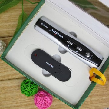 wireless presenter mouse green laser pointer