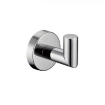 Polished Nickel Bath Towel Hooks - Sturdy Wall Hooks for Coat and Towel