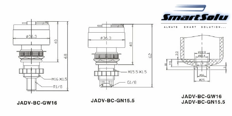 (JADV-BC-GW16) New Product Auto Drain Valve