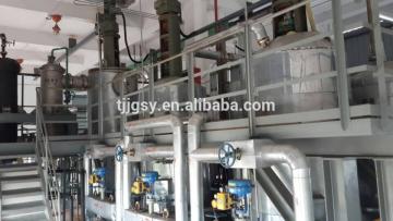 short path distillator for oil