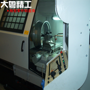 Sehemu kubwa za Machapisho ya CNC Lathe Machining φ650mm ISO9001