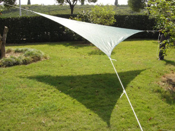 triangular shade sail garden sun shade sail cloth