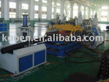 double wall corrugated pipe extrusion line