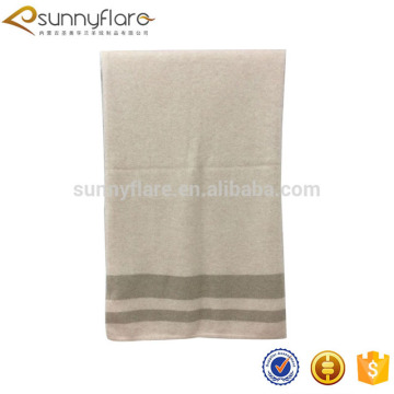 Fashion cashmere small scarf with cheap price,stripe scarf