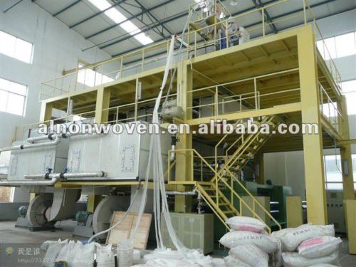 Barisan pengeluaran fabrik nonwoven sp silikon SS