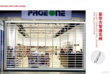 Shop Transparent Commercial Shop Rolling Shutter Door