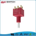 IP67 Switch de alternância de sub-miniatura selada