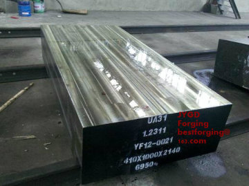 Forging st52 steel square block