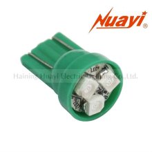 Auto led instrument light bulb T10 WEDGE - 3smd, interior lighting light bulb