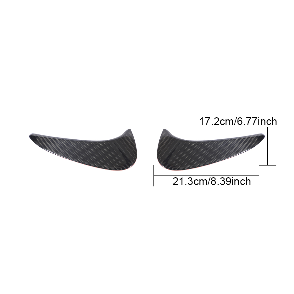 Modify Luxury Benz GLA Class DRY Carbon Fiber H247 Rear Bumper Canards for Mercedes GLA250 GLA35 AMG 4-Door 2020-2021