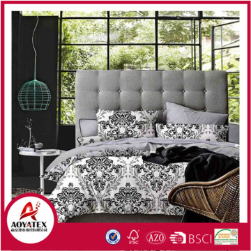 Wholesale hot sale polyester printed bedding set,75gsm european style bedding set