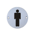 Public toilet sign at the airport