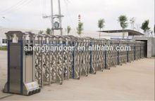 Industrial retractable gate nice design