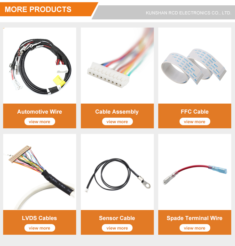 30 Pin 2ch 8bits LVDS Cable for LCD Panel Display,40pin LVDS Cable,customization lvds cable