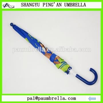 Fashionable branded cute polyester kids monkey sun & rain umbrella