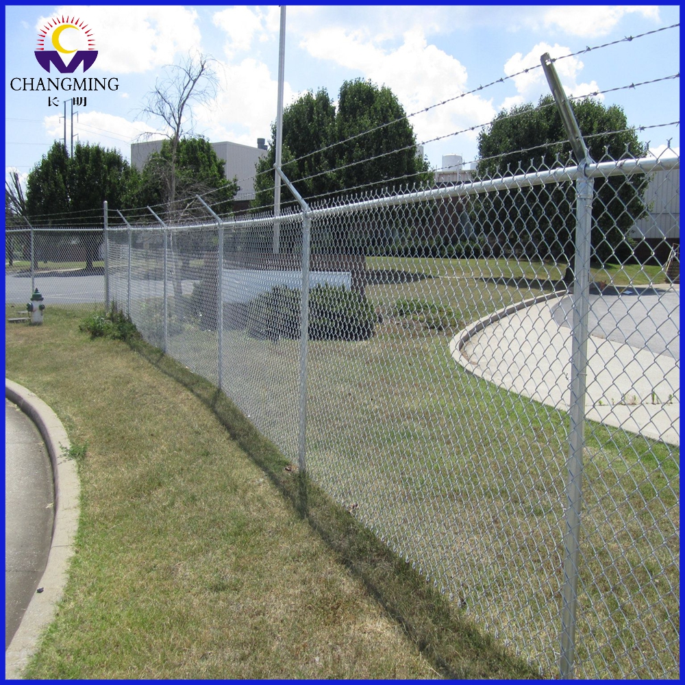 wholesale galvanized used chain link fence for sale