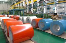 Galvanized color-coated sheet