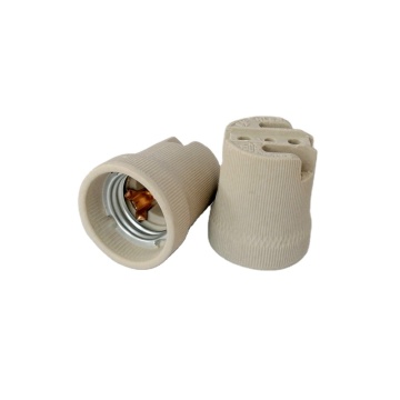 E27 Ceramic Lamp Holders Brass Accessory E27 Ceramic Bulb Holder