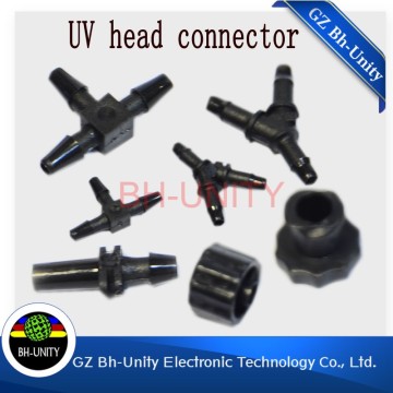 UV printer ink pipe connector as ink tube connector for uv-flated printer machine