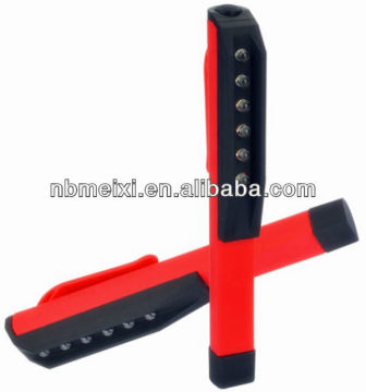 6 LED pen light/ 6 LED Pen Torch