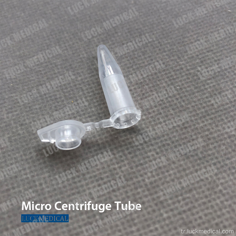 Mikrosantrifüj tüpü MCT plastik tüp