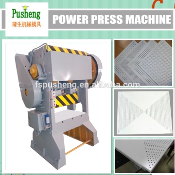 Ceiling perforation machine