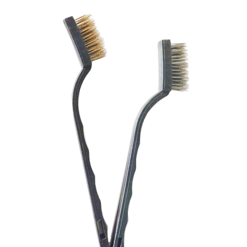 Mini Wire Brush Set Steel Brass Nylon Brushes Cleaning Polishing Detail Metal Rust Clean Tools