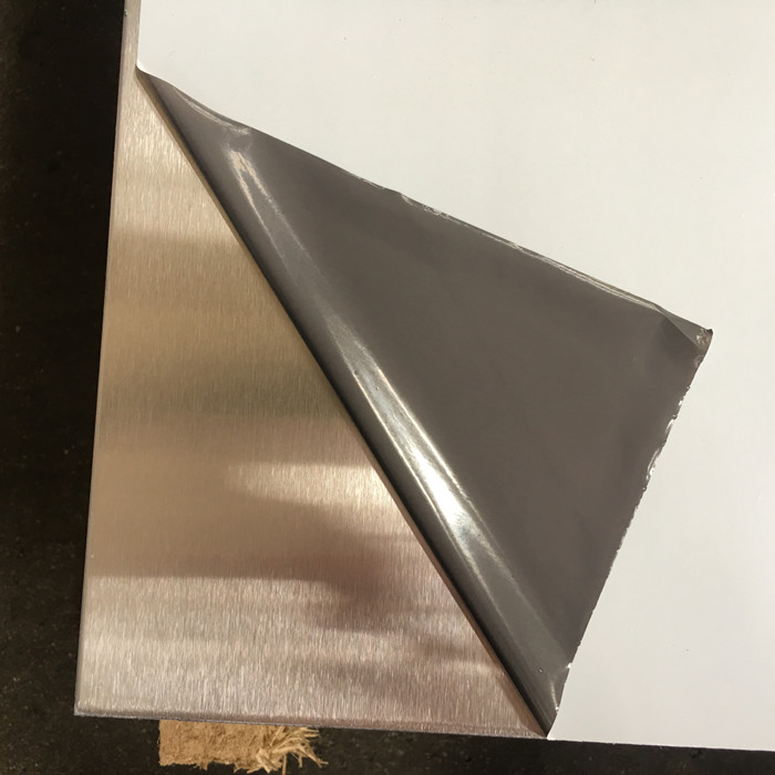 0.5 mm Thickness 201 304 316  Mirror Finish PVC Card Lamin Stainless Steel Plate