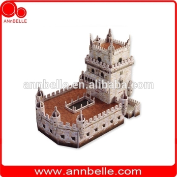 3D puzzle jigsaw puzzle building Belem Tower (Portugal)