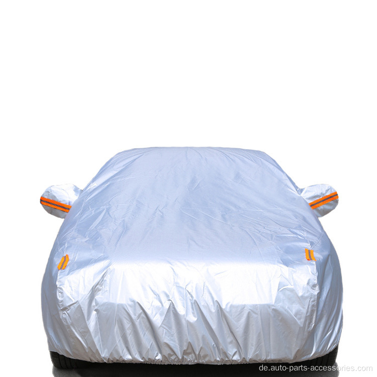 Customized Logo reflektierende Streifen impressum Sunfree Auto Cover