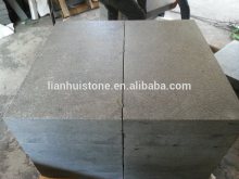 Cheapest Chinese basalt Flamed G684 black basalt stone
