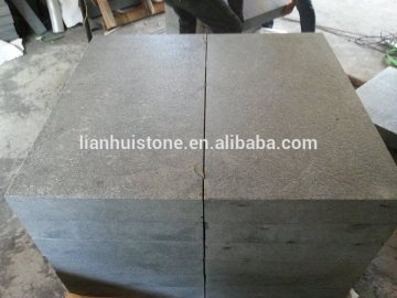 Cheapest Chinese basalt Flamed G684 black basalt stone
