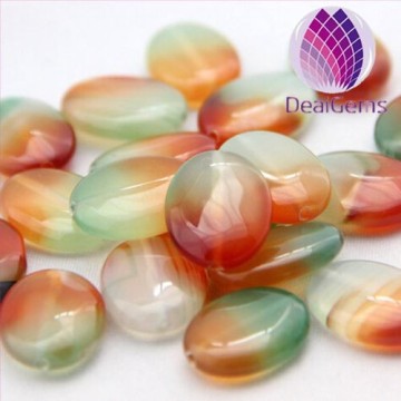 15x20mm natural agate beads gemstone oval loose beads
