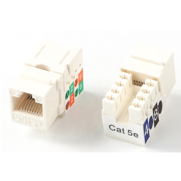 cat5e/cat6 utp keystoneジャックパンチダウンタイプ