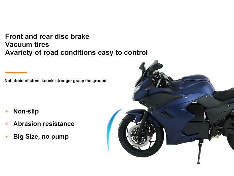 double disc brake electric motorcycle