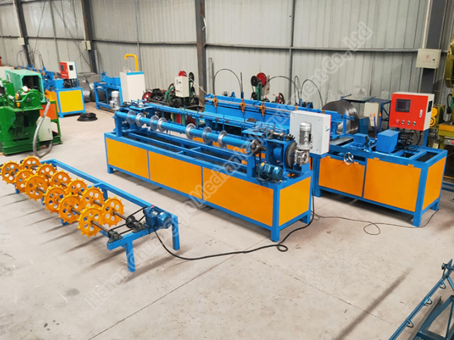 Diamond mesh machine wire Net Making Machine fences making machinery