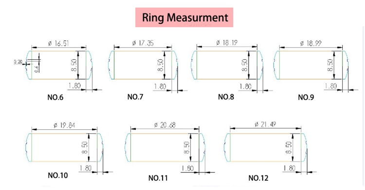 silicone debossed ring