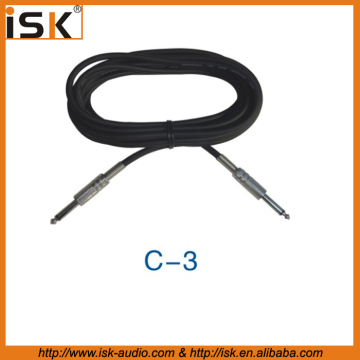 stereo mono plug microphone cable