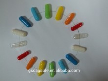 different colours and types gealtin capsules