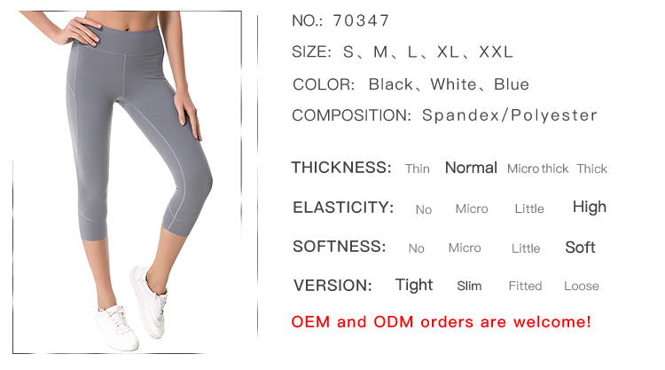 Factory Supply Workout Clothing Push Up Fitness Leggings Solid private label tights