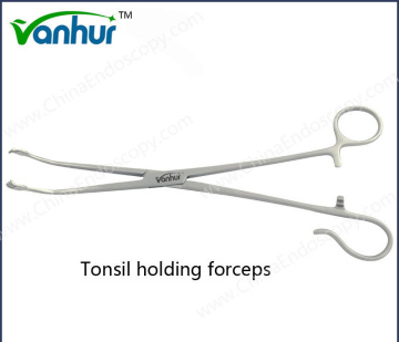 E. N. T Surgical Instruments Tonsil Holding Forceps