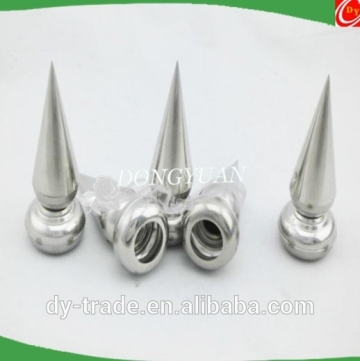 stainless steel spearhead accessories for decorative fence inserts