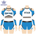 Uniforme di cheerleadling di prestazione persunalizata