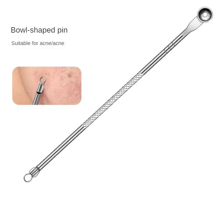 Wholesale Stainless Steel Acne Needle Suitable for Facial Care To Remove Blackhead Acne Needle 4-piece Set