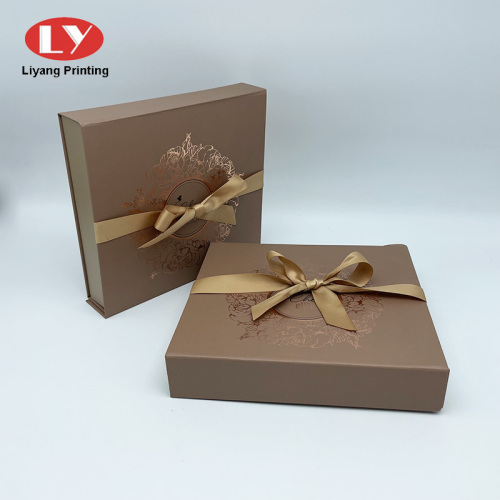 Caixa de embalagem de trufas de chocolate de luxo personalizada