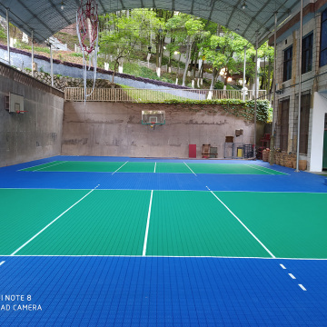 piso de la cancha de tenis hermosos colores de varios colores