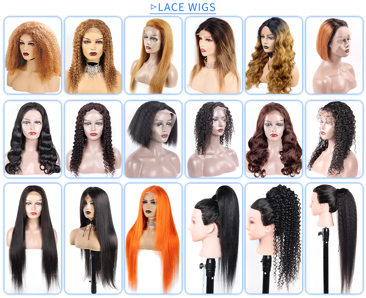 Lace Frontal Wig Vendors Wholesale Straight Transparent HD Lace Front Wigs For Black Women 100 Virgin Brazilian Human Hair Wigs