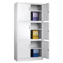Three Part Six Door Metal Office Cupboard