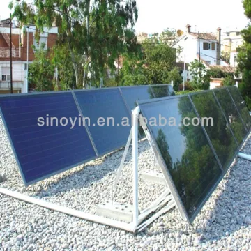 split pressured solar water heater manufacturer with flat plate soalr collector